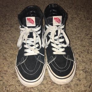 Black And White Hightop Vans